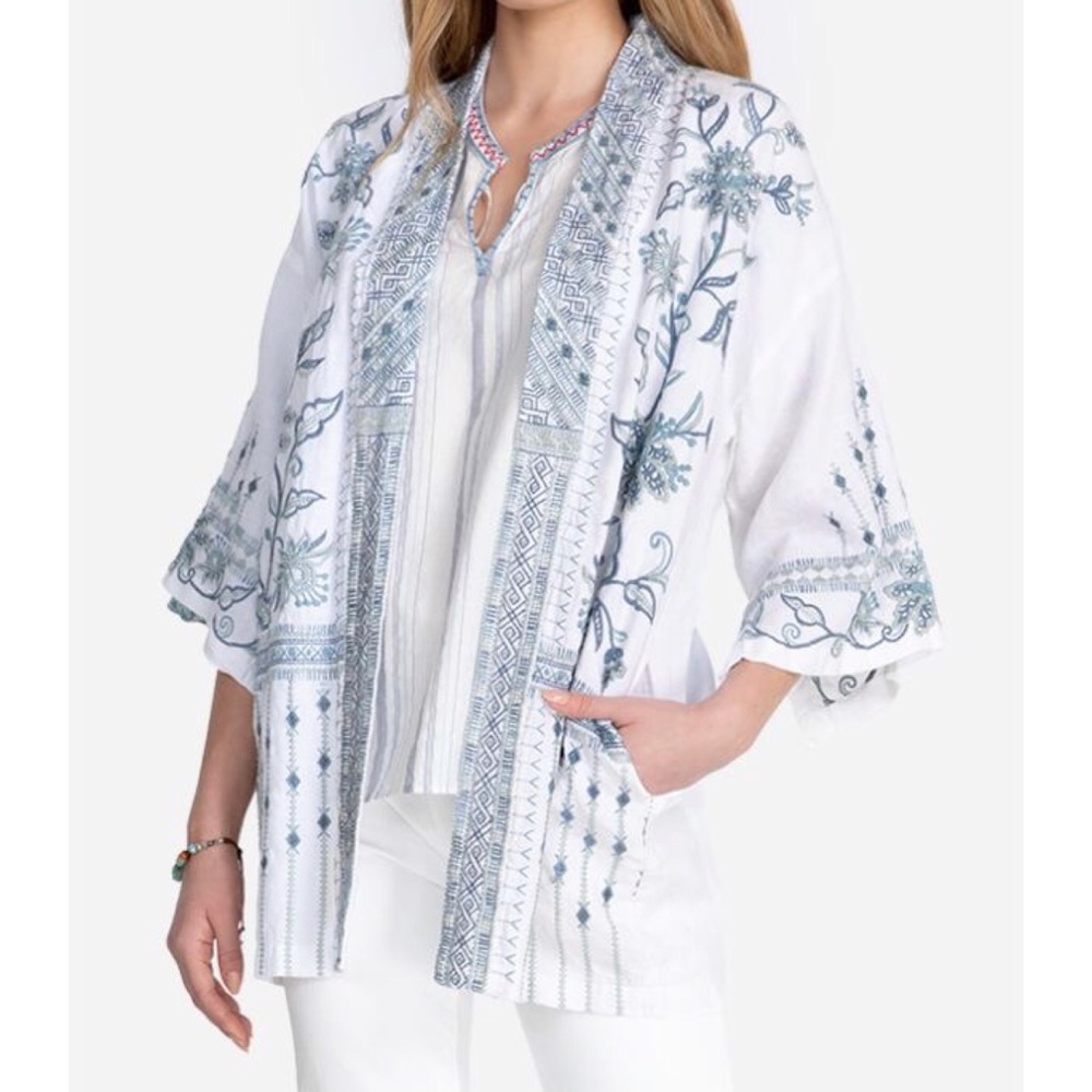 Johnny Was Maike Linen Kimono